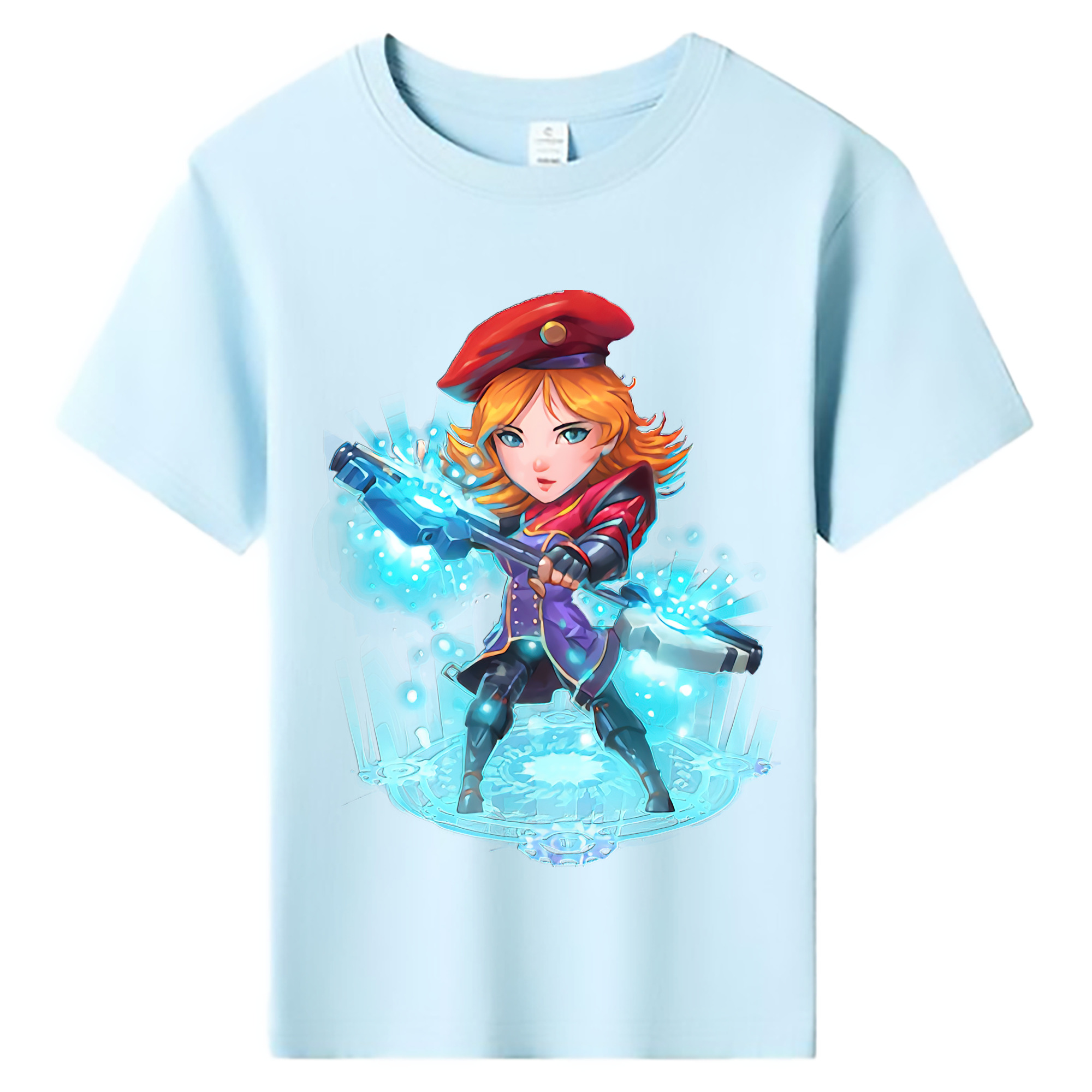 （画像用） リーグ・オブ・レジェンド League of Legends LOL 綿100％キッズTシャツ（フロントプリント）
